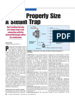 How To Properly Size A Steam Trap