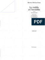 Le Visible Et L Invisible PDF