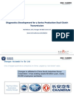 Diagnostics Development For A Series Production Dual Clutch Transmission