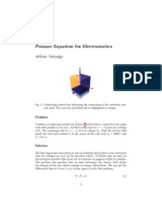 Electrostatic Poisson Cube Solution