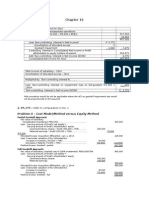 Chapter 16 Advanced Accounting Solution Manual