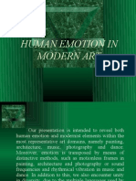 Human Emotion in Modern Art - Slide