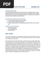 Lubrication System 08me140