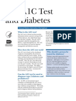 The A1C Test and Diabetes