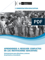 7 Aprendiendo A Resolver Conflictos en Las Instituciones Educativas PDF