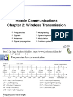 Mobile Communications Chapter 2: Wireless Transmission