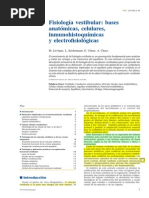 1 Fisiología Vestibular Bases Anatómicas, Celulares, Inmunohistoquímicas y Electrofisiológicas PDF