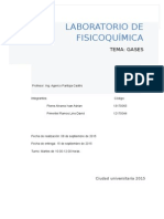 Informe 1 Fisicoquimica