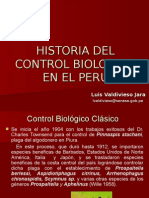 Historia Del Control Biologico en El Peru