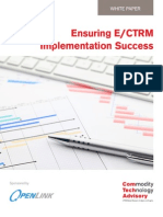 Ensuring E/CTRM Implementation Success