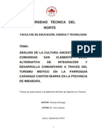 Analisis de Cultura Ancestral PDF