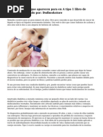 Men? Diab?tico Que Aparecen para en A Tipo 1 Libro de Diabetes Publicado Por: Dsdbookstore