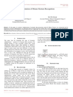 Implementation of Mouse Gesture Recognition