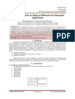 Integration of Struts & Spring & Hibernate For Enterprise Applications