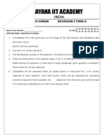 10-01-15 SR - Iit-Z (Iz) Co-Spark Jee Main Ctm-6 Q'paper