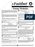 The Young Modulus: Factsheet Physics