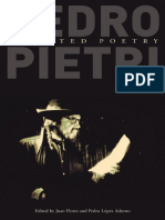 Table of Contents and Introduction From Pedro Pietri Selected Poetry