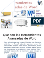 Herramientas Avanzadas de Word