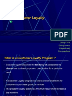 Customer Loyalty