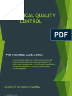 Statistical Quality Control