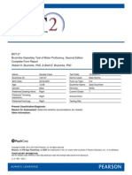 BOT-2 Complete Form Sample Report