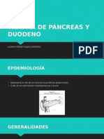 Trauma de Páncreas y Duodeno