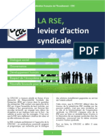 CFE-CGC - La RSE Levier D'action Syndicale