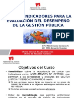 Taller de Diseño de Indicadores de Gestión Pública