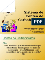 Conteo Carbohidratos