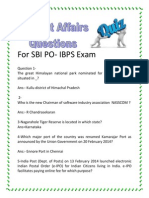 For Sbi Po-Ibps Exam