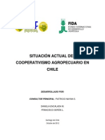 Documento Situación Actual Del Cooperativismo Agropecuario en Chile 2012