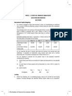 Paper - 2: Strategic Financial Management Questions and Answers Questions International Capital Budgeting