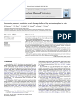 Food and Chemical Toxicology: M. Cekmen, Y.O. Ilbey, E. Ozbek, A. Simsek, A. Somay, C. Ersoz