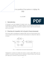 Régulation PID en Position