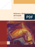 Agora Democratica Reforma y Modernizacion Del Estado PDF