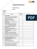 Land Buying Checklist Asset Yogi