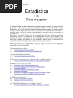 Estadistica PSU Datos Agrupados