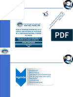 Plan de Seguridad Informática en La Escuela Universitaria de Post Grado de La UNFV