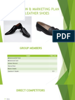 Production & Marketing Plan For Leather Shoes