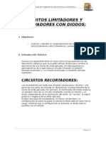 Circuito Limitadores y Enclavadores Con Diodos