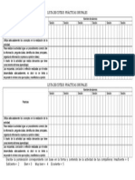 Lista de Cotejo Practicas Grupales