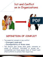 Conflict and Conflict Resolution