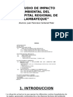 Estudio de Impacto Ambiental Del Hospital Regional Lambayeque