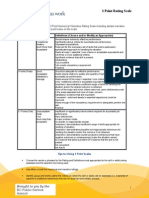 3 Point Rating Scale