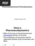 Pharmacodymics and Toxicodynamics 21 - 09 - 15