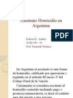 Homicidio de Argentina