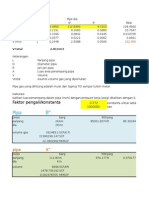 Gas Volume Calculation