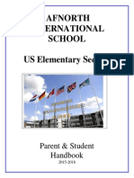 Afnorth Elementary Handbook - 2015-2016