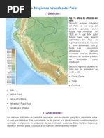 Las 8 Regiones Naturales Del Perú - Javier Pulgar Vidal