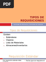 Sesion 6 Tipos de Requisiciones